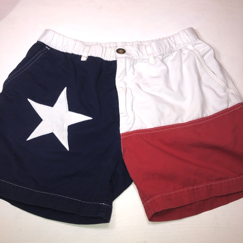 Chubbies Texas Flag Shorts, Medium, Boomshakalaka, pre-owned, Cotton